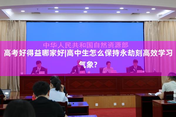 高考好得益哪家好|高中生怎么保持永劫刻高效学习气象?